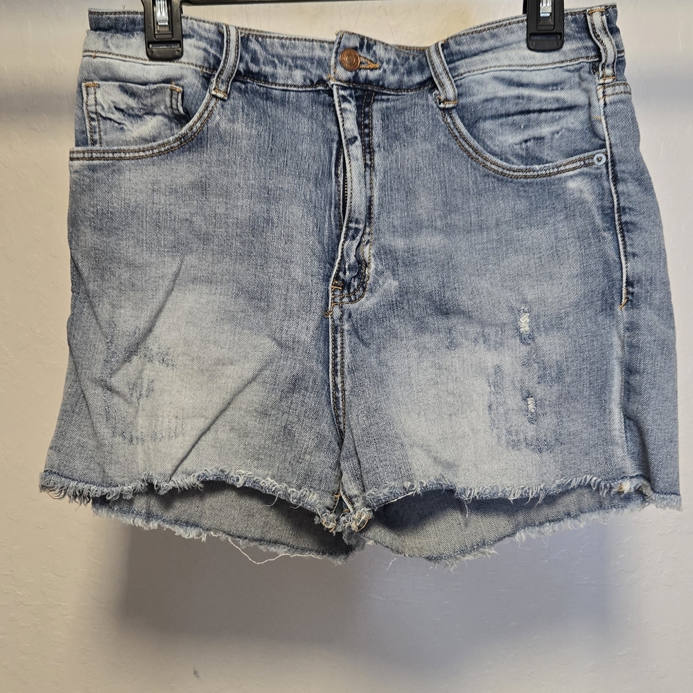 Anthropologie PILCRO Blue Jean Denim Shorts